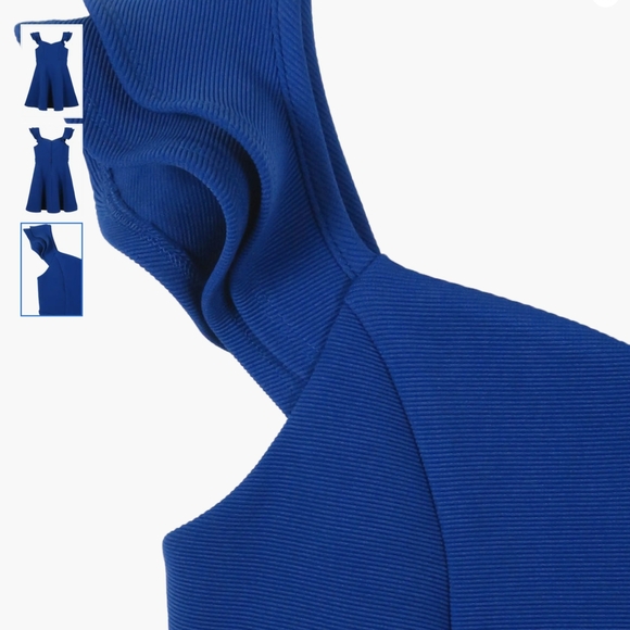 Zunie  Kids' Ruffle Skater Party Dress - Picture 3 of 5